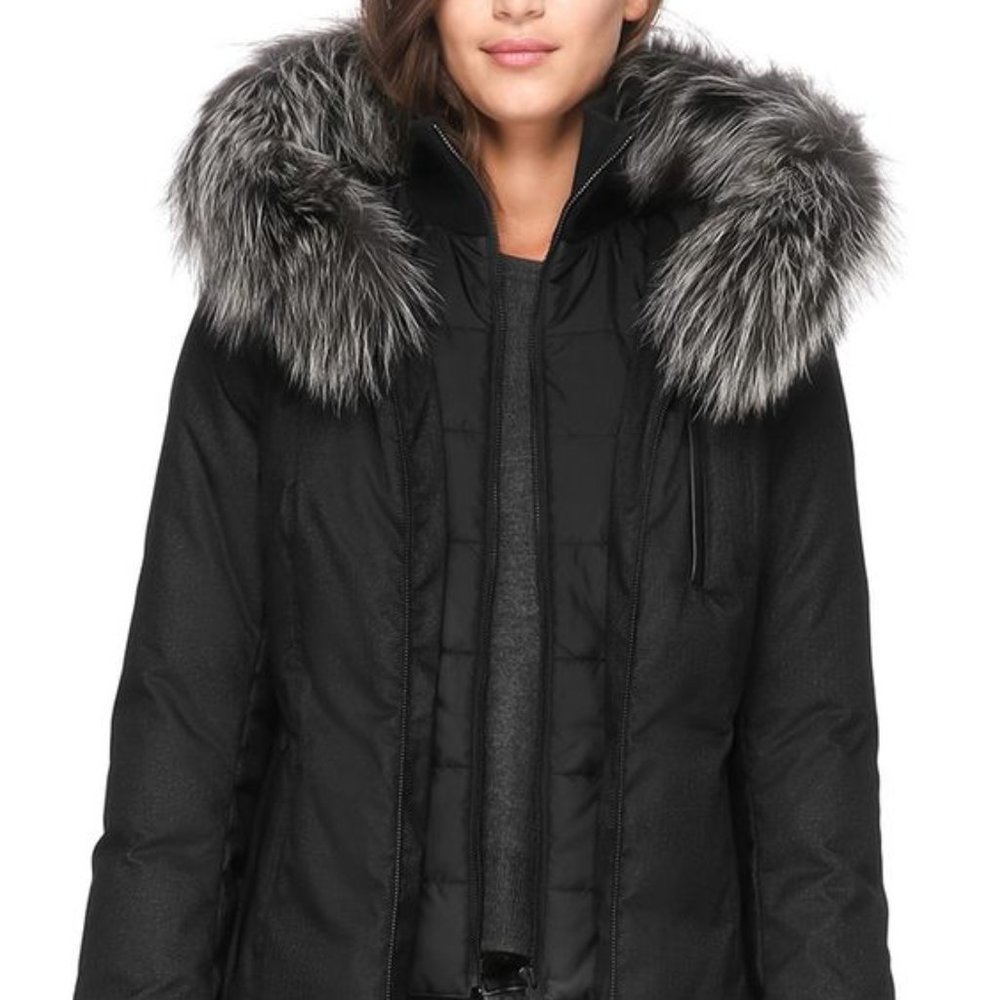 SOIA & KYO Chrissy Down Coat NWT